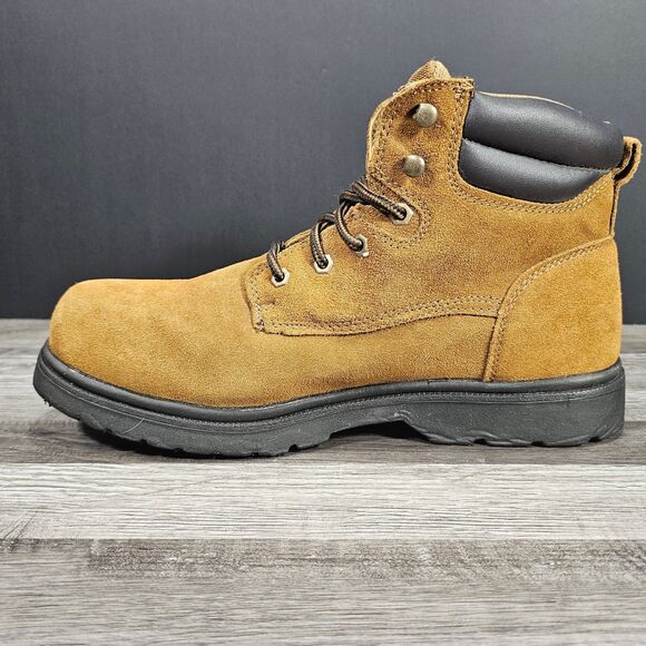 Brahma Men's Boots Size 12 Brown Leather Work Hiking Boot - Picture 6 of 11